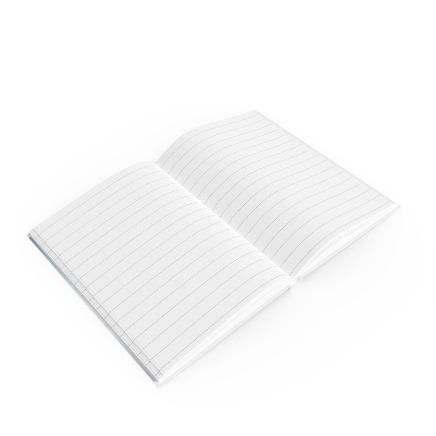 Winter Calm A5 Hardcover Journal – Peaceful Snow Landscape Notebook for Daily Writing
