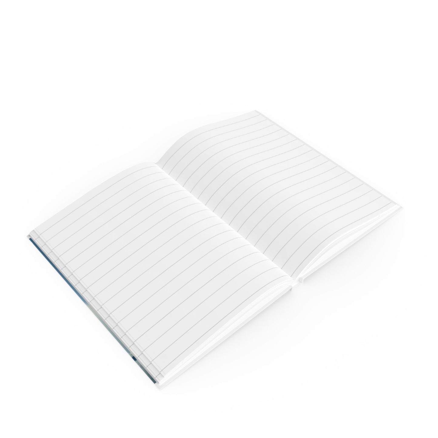 Aesthetic Bench Journal A5 – Minimal Peaceful Hardcover Notebook