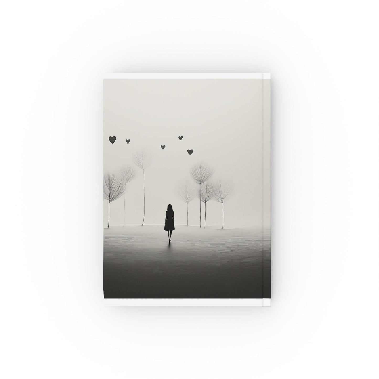 A5 Hardcover Journal – Serene Minimalist Design | Mindful Writing Notebook for Reflection & Journaling