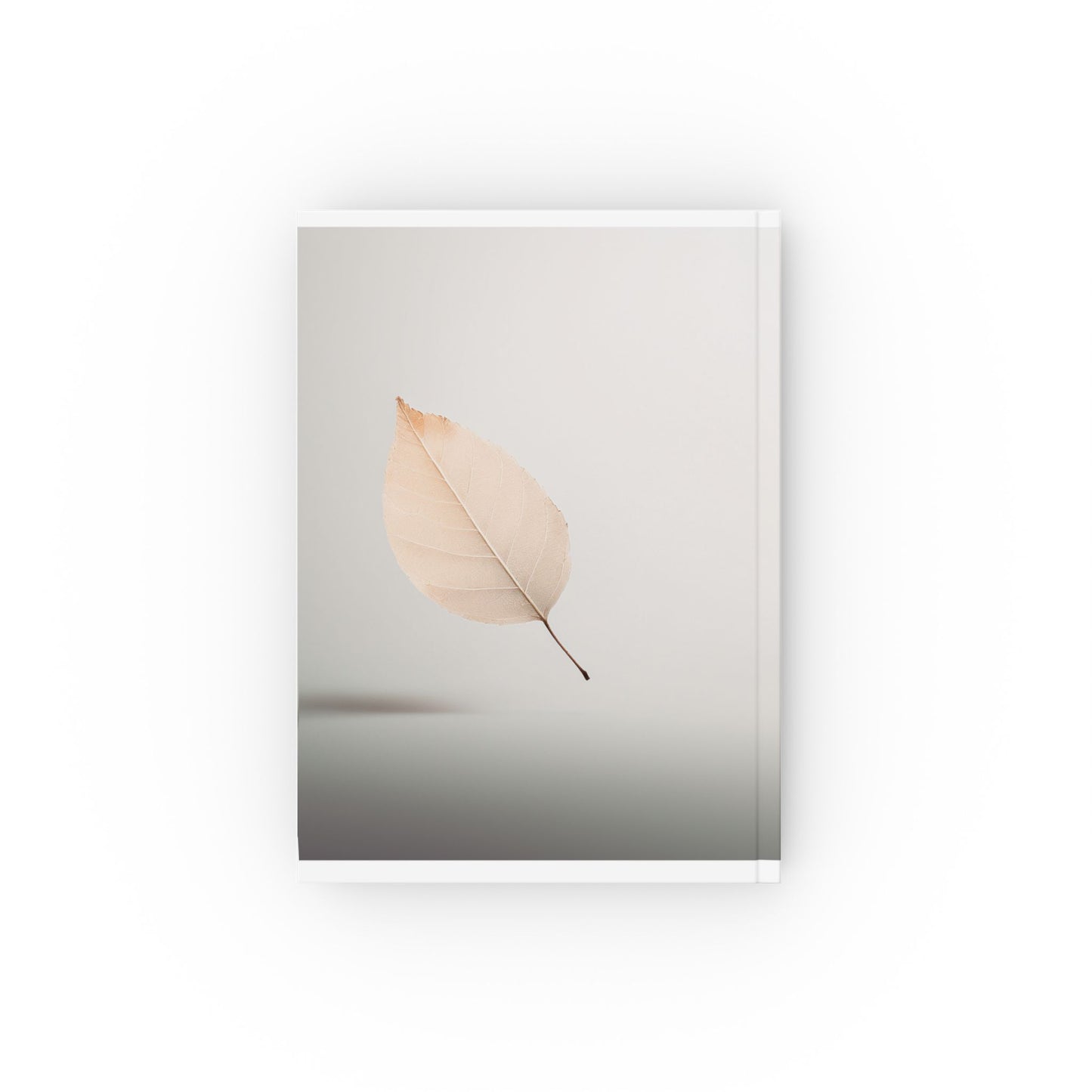Minimal Leaf Journal A5 – Elegant Hardcover Notebook for Daily Writing & Gifts