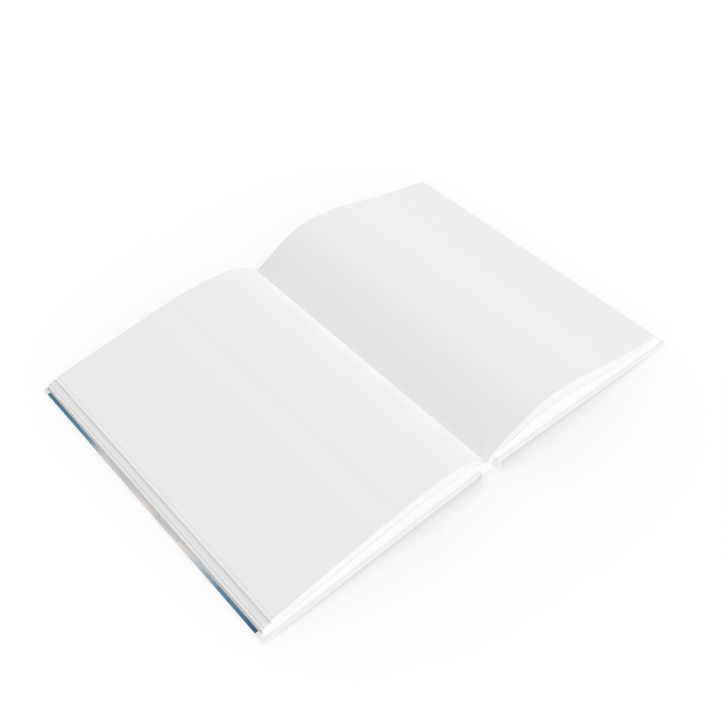 Serene Snowfall A5 Hardcover Journal – Tranquil Winter Design for Thoughtful Writing