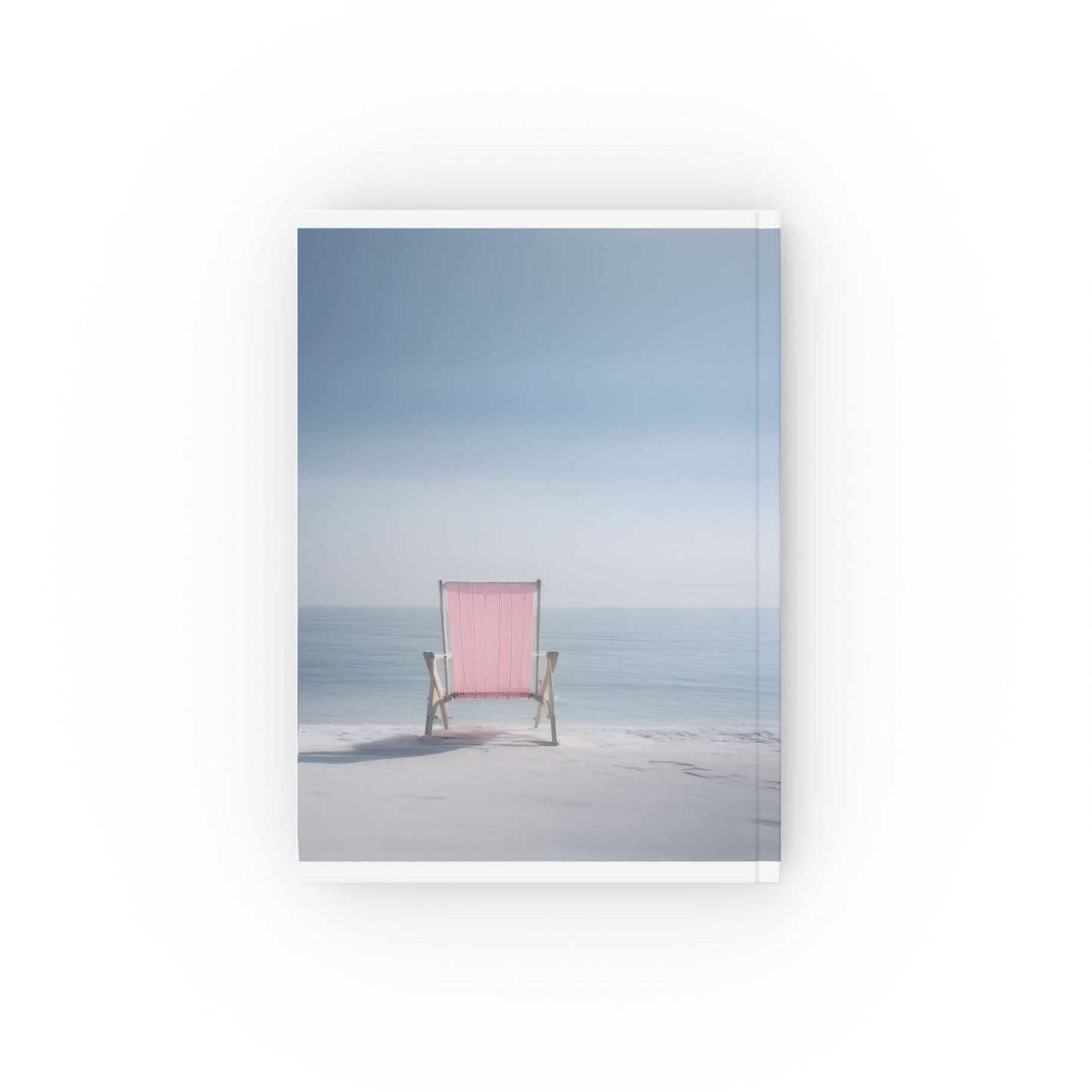 A5 Coastal Beach Chair Aesthetic Journal | Hardcover Notebook for Writing, Reflection & Quiet Moments