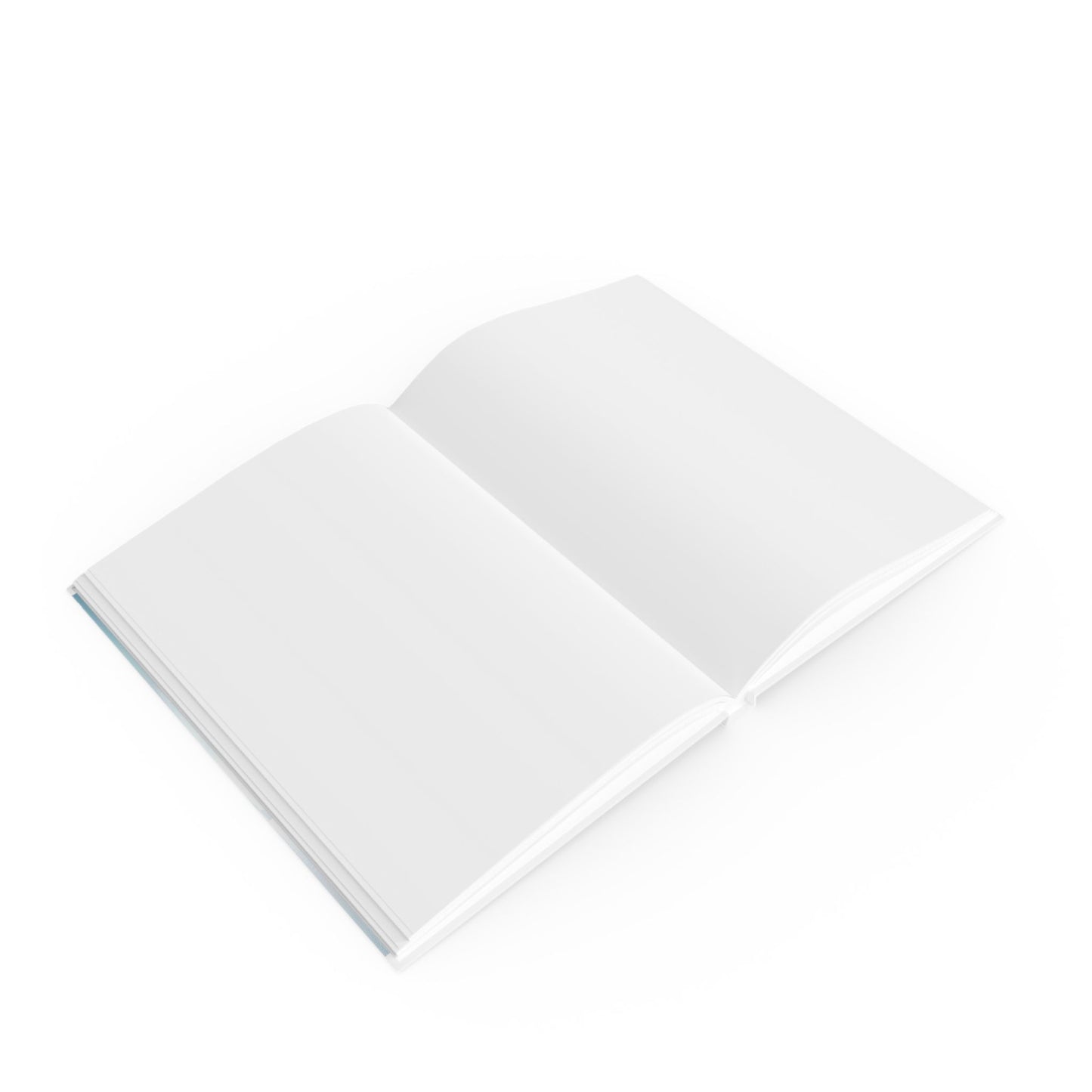 Winter Calm A5 Hardcover Journal – Peaceful Snow Landscape Notebook for Daily Writing