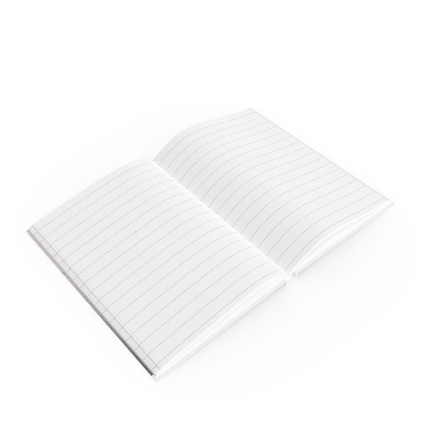 A5 Self-Care Journal With Hearts – Hardcover Notebook for Wellness, Reflection & Mindfulness