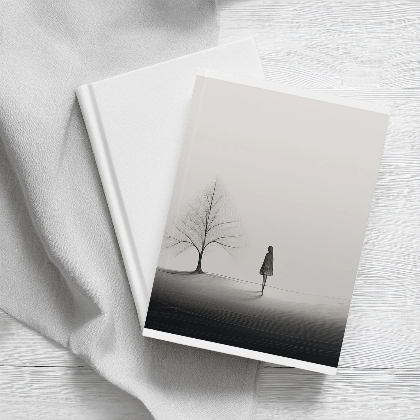 Hardcover Journal – Aesthetic Minimalist Delicate Design