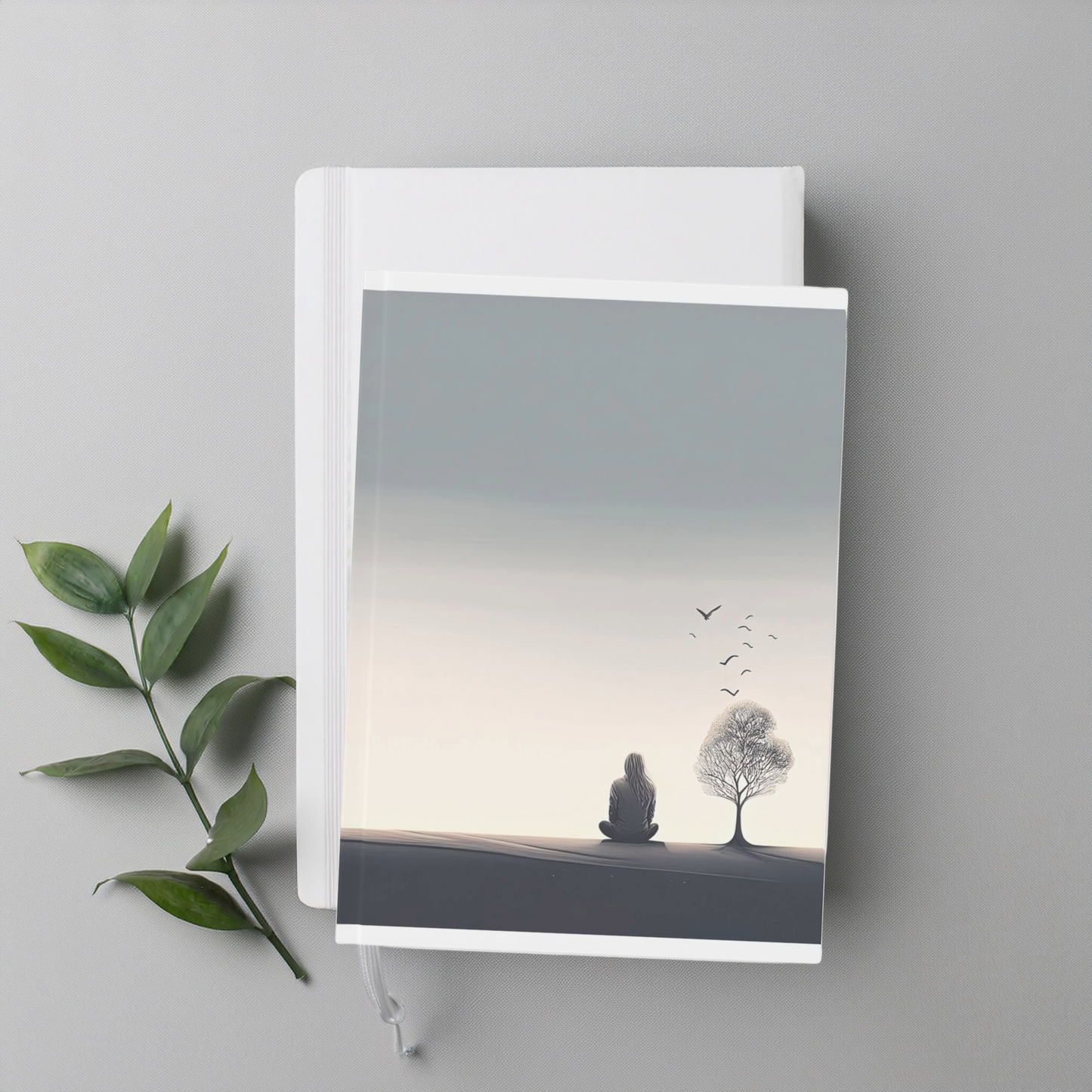 Hardcover Journal – Aesthetic Minimalist Design – Lined, Unlined Or Graph Pages
