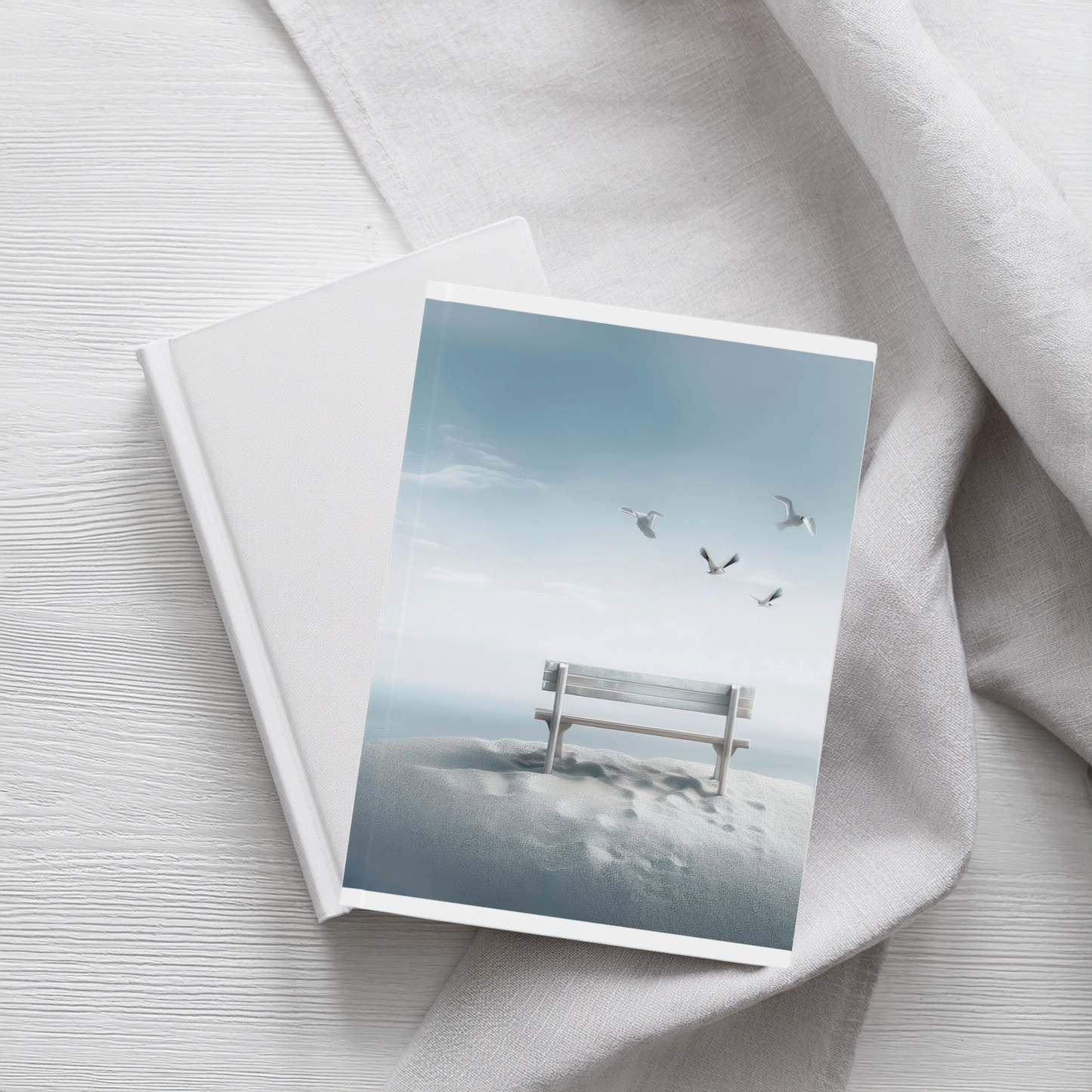 A5 Coastal Aesthetic Journal | Hardcover Notebook for Writing, Reflection & Calm Moments
